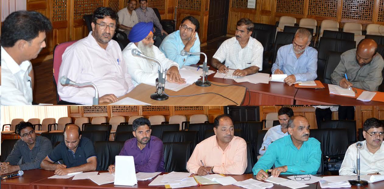 Chairman LC chairs House Committee meet